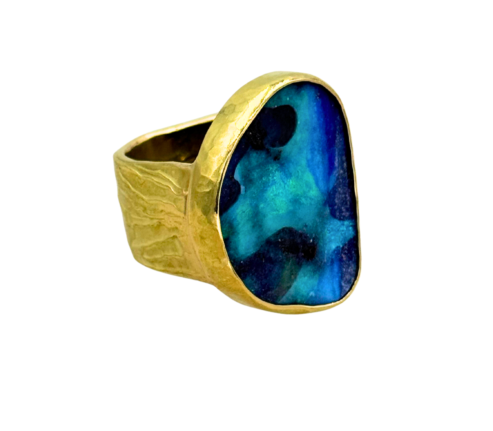 anello opale boulder