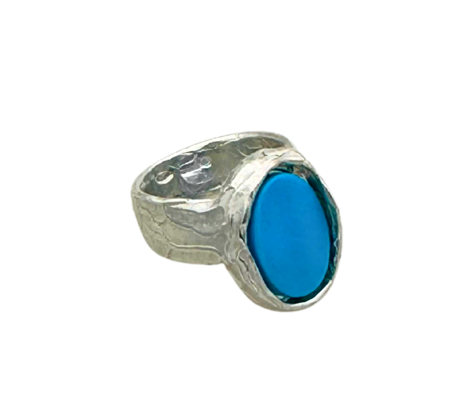 anello argento e turchese