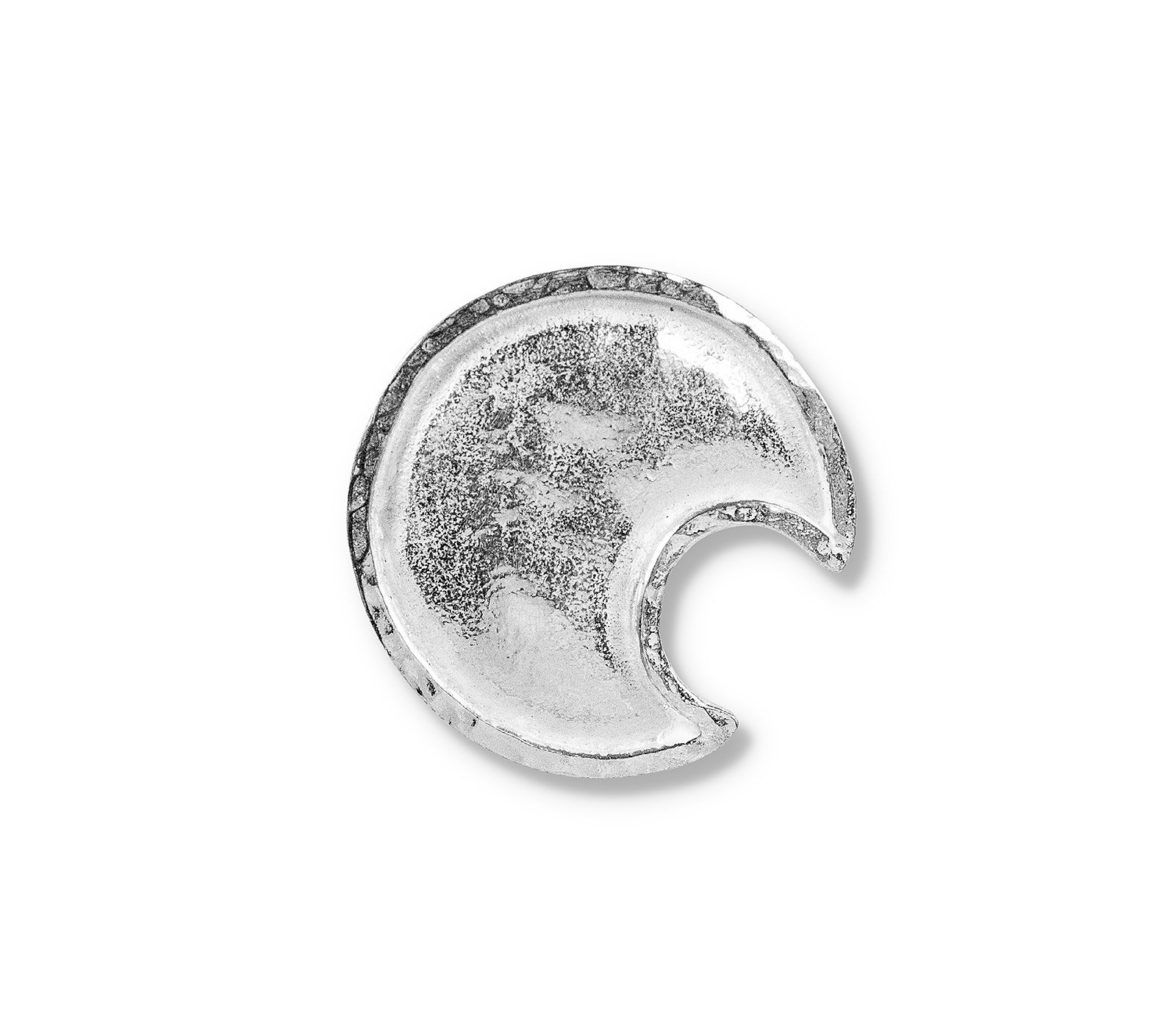 pendente luna in argento