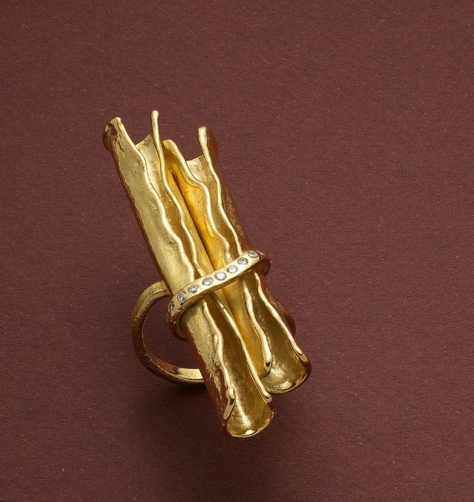 Anello Double Bamboo