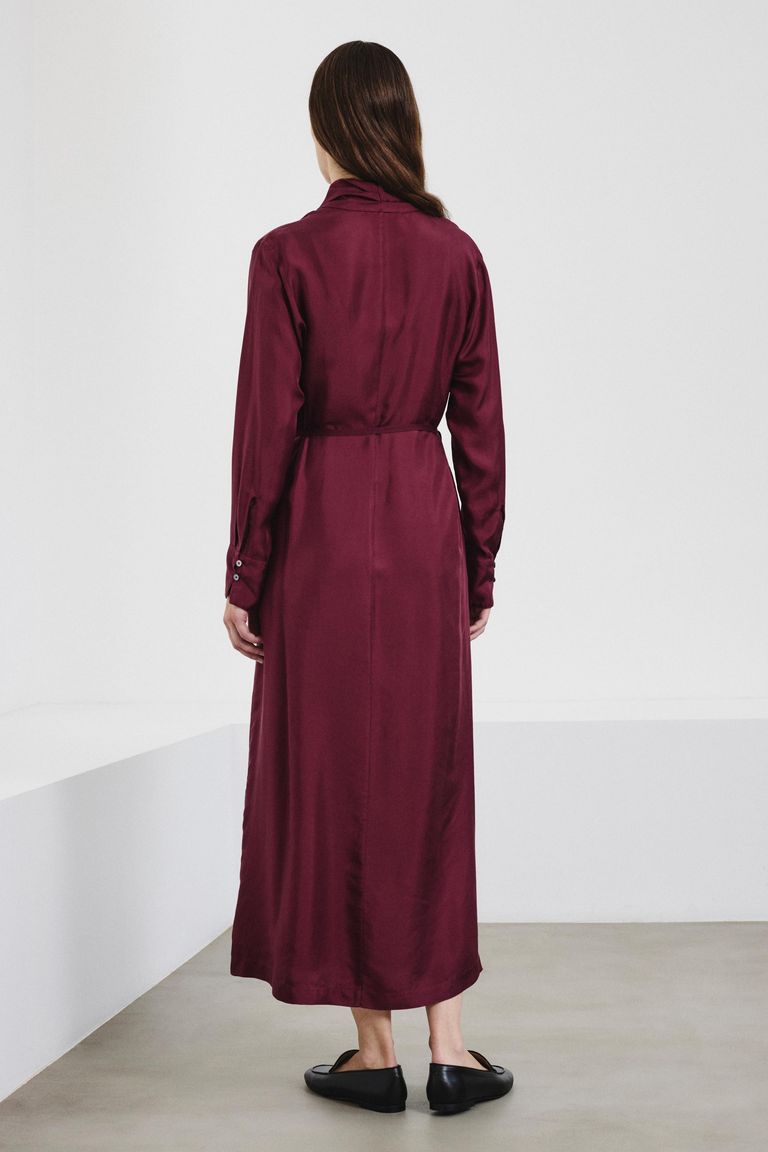 Silk habotai dress
