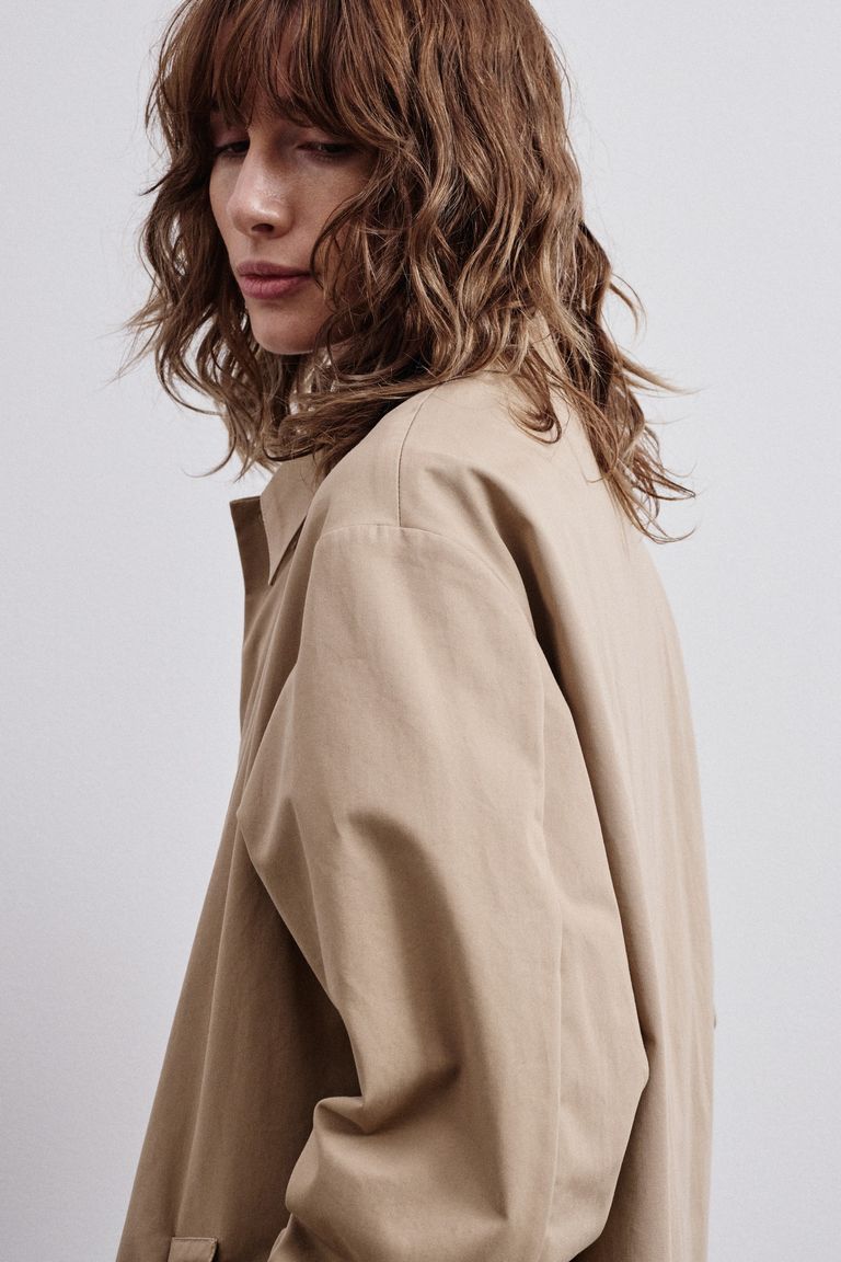 Cotton drill coat