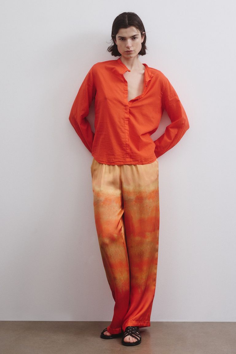 Chemise in mousseline de coton