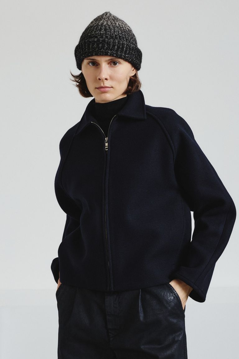 Felted wool jacket