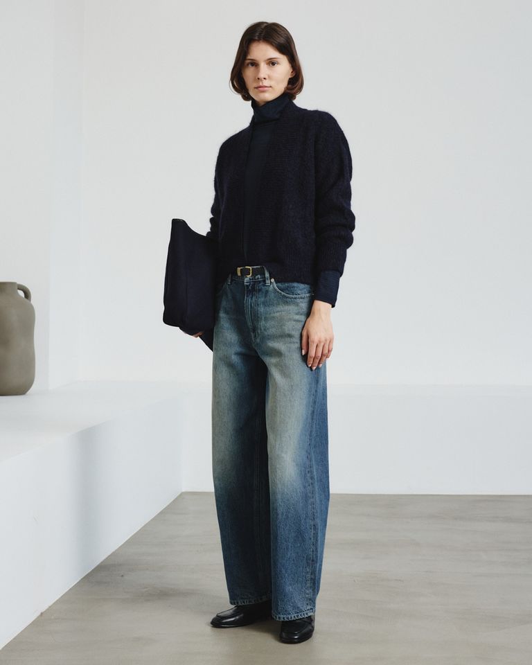 Cardigan en mohair