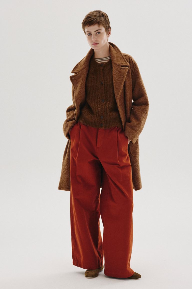 Mohair sweater vest gianduia