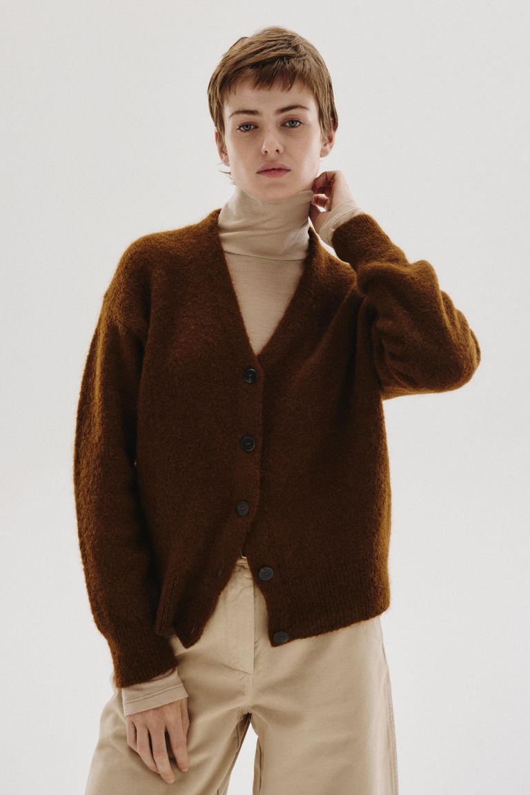 Mohair cardigan