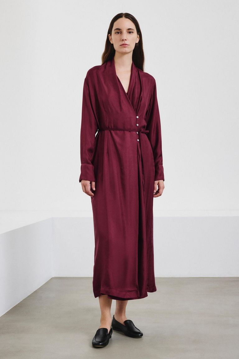 Silk habotai dress