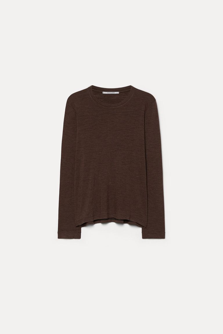 Wool jersey T-shirt