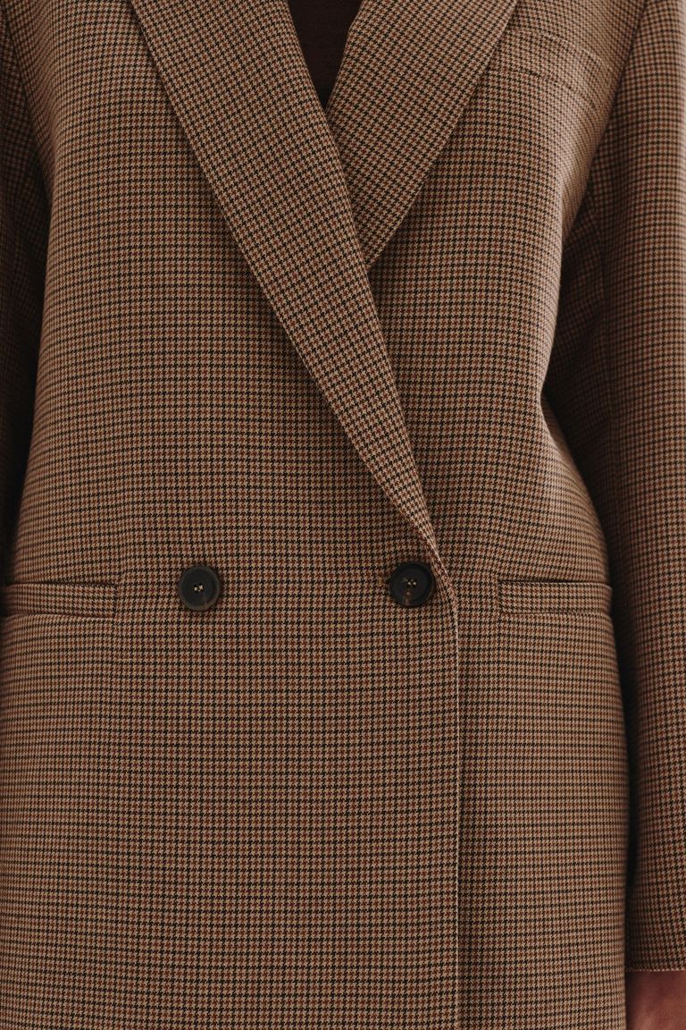 Houndstooth jacket