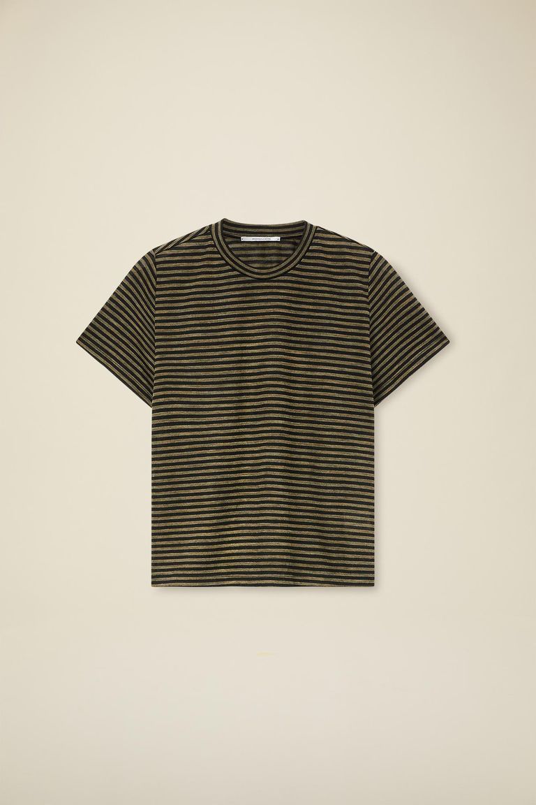 T-shirt en jersey rayé