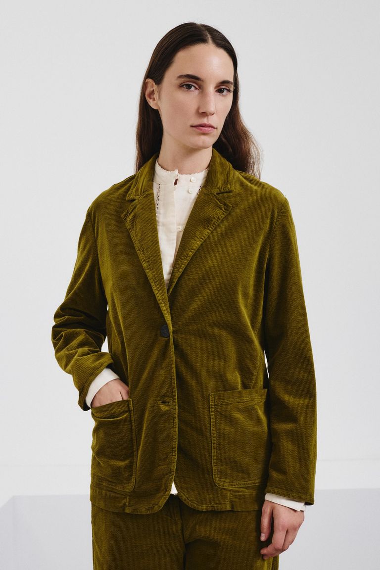 Micro-corduroy jacket