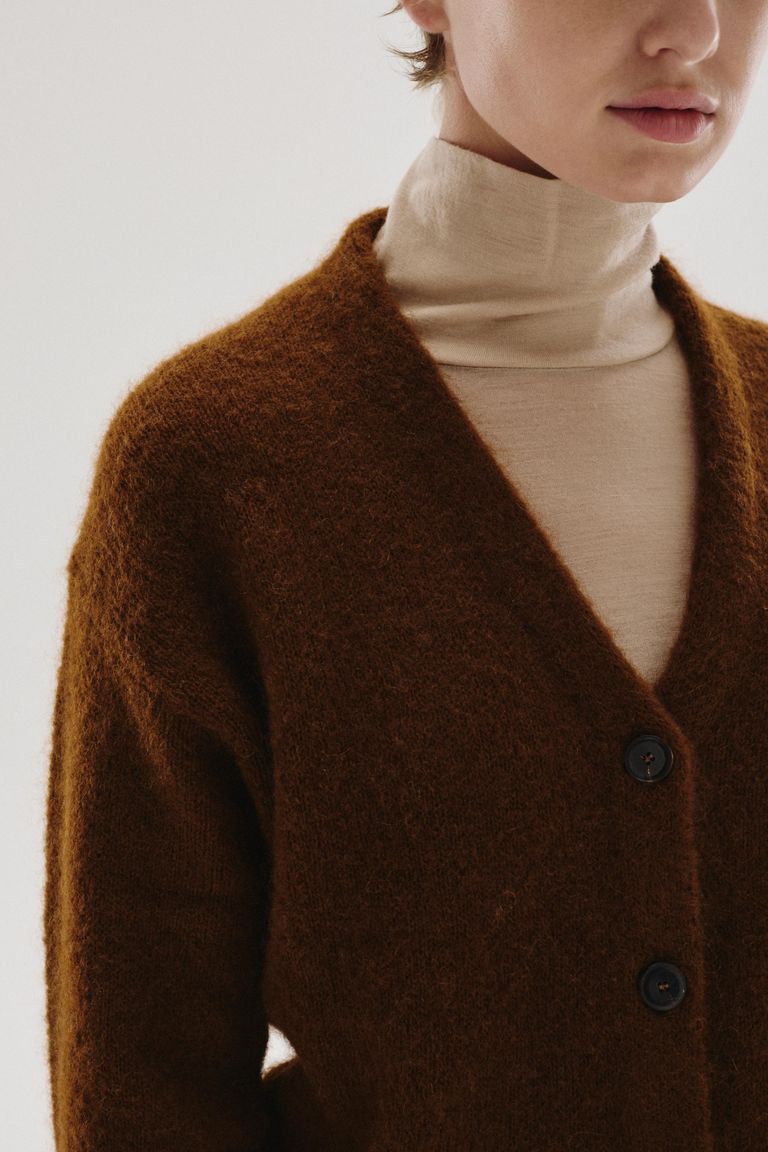 Mohair cardigan