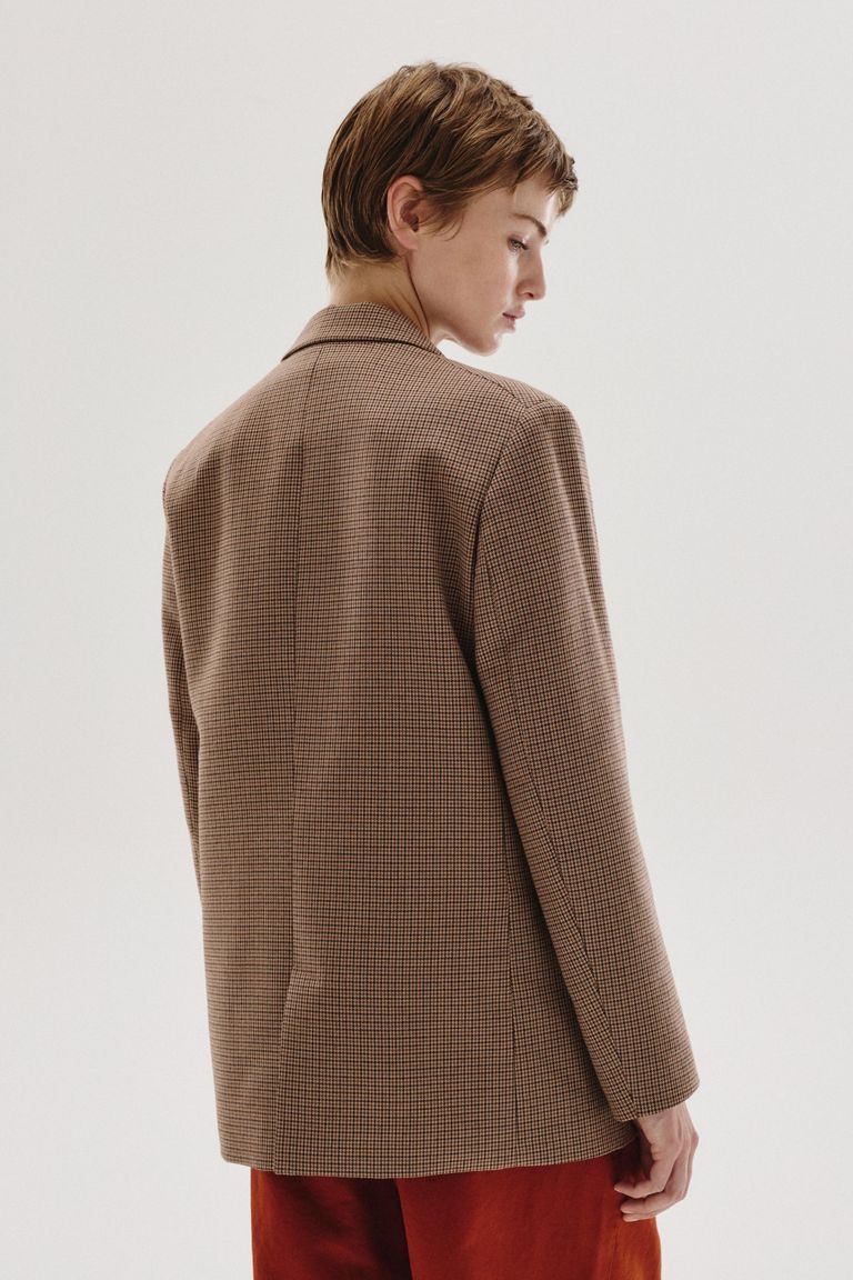 Houndstooth jacket