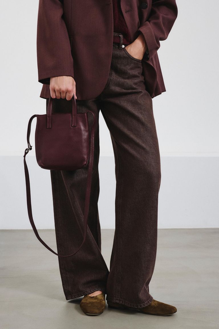 Leather Crossbody Bag