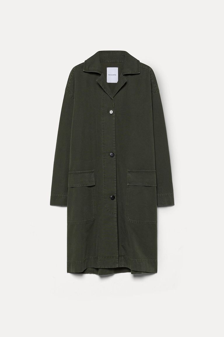 Cappotto in panama di cotone